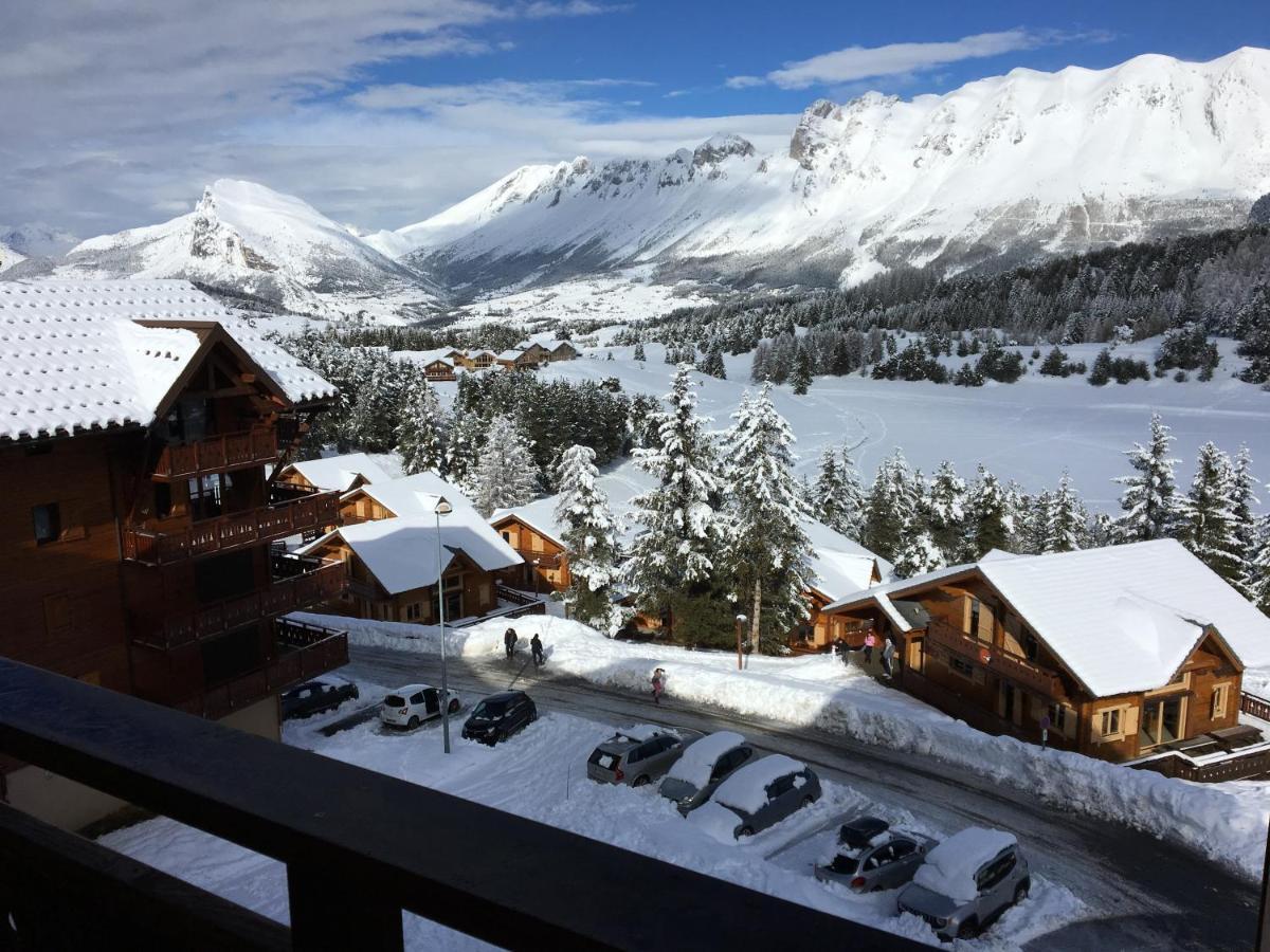 Eden Sur Les Pistes Avec Vue Panoramique Sur La Vallee La Joue du Loup Exteriér fotografie